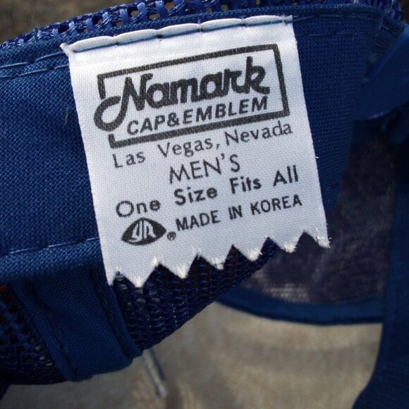 Deadstock Vintage Crusaders 386 Bomb Group Patch Snap Trucker Hat - Picture 7 of 7